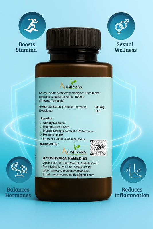Gokshura Tablets – 100% Ayurvedic Tribulus Terrestris Extract