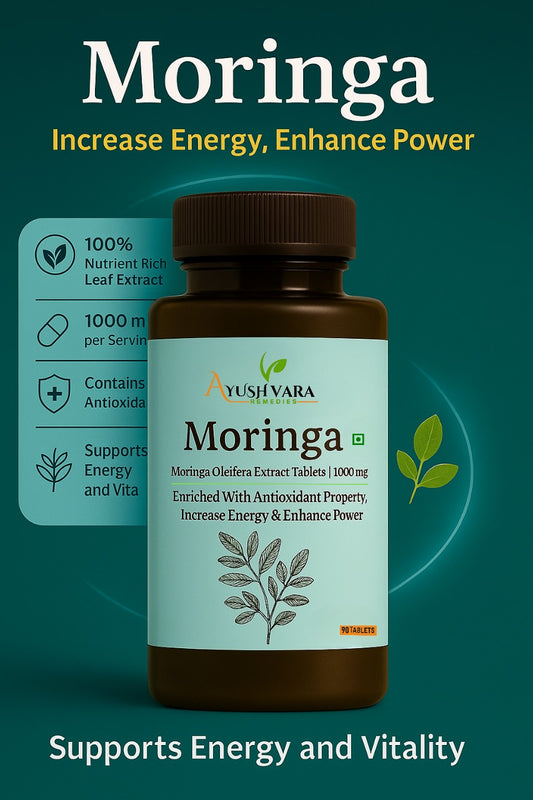 Moringa Tablets – 100% Ayurvedic Moringa Oleifera Extract